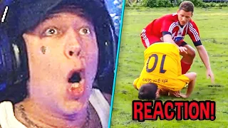 AUSRASTER, FOULS und TRAUMTORE!😱 Monte REAGIERT auf Kreisliga BEST OF! | MontanaBlack Reaktion