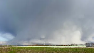 Burze śnieżne | snow storms | świętokrzyskie/małopolskie | 24.03.2024