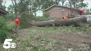 Good Samaritans from across the country help out in Northwest Arkansas disaster relief