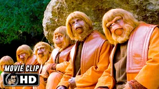 BATTLE FOR THE PLANET OF THE APES Clip - "War Council" (1973)