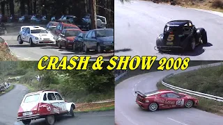 THE BEST RALLY/HILLCLIMB 2008 / Crashes, Big Show, Maximum Attack, On The Limits, Flat Out / PART. 1