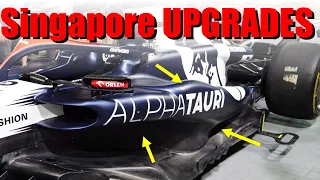 F1 2023 - R16 Singapore GP - High Downforce Upgrades