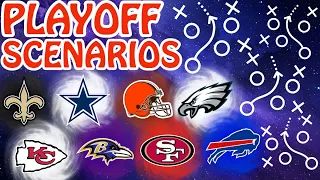 NFL UPDATED Week 17 Playoff Picture & Scenarios!