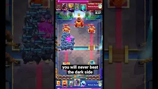 Ever thought #pekka is like #darthvader ? This crazy pekka #mirror deck game #starwars #clashroyale