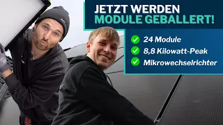 Photovoltaikanlage montieren in nur zwei Tagen! | VLOG Teil 2