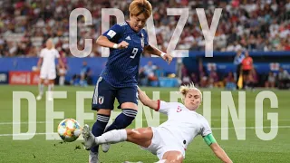 Crazy Defensive Skills & Tackles In Women’s Soccer