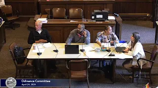 Ordinance Committee 4/24/2024