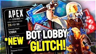 This *NEW BOT LOBBY GLITCH will NEVER be patched in Apex Legends...