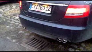 Audi A6 4F 4.2 V8 with S6 Exhausts