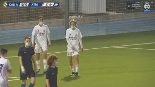 Adam Arvelo - Real Madrid Cadete A (U16) vs Atletico Madrileño B (14/11/2020) HD