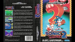 Sonic The Hedgehog 2 (Sega Genesis) - Собираем все изумруды.