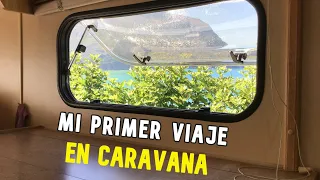 mi primer viaje en CARAVANA 750kg