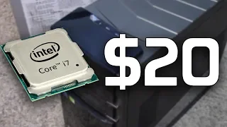 The $20 Core i7 PC! - Garage Sale Finds