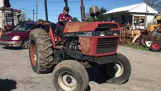 Case-IH (David Brown) 1494 tractor, runs