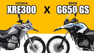 Honda XRE300 2019 versus BMW G650 GS 2013 [Sepulveda Responde]