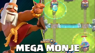 MEGA MONJE EN CLASH ROYALE 2023 , TE RECOMIENDO ESTE MAZO BASTANTE BUENO PARA ESTE DESAFIO