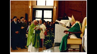 Visita del Santo Papa Giovanni Paolo II alla Parrocchia Natività di Maria (II parte)