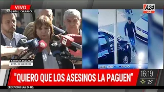 🚨Asesinato de Umma: "Quiero que los asesinos la paguen" dijo Patricia Bullrich