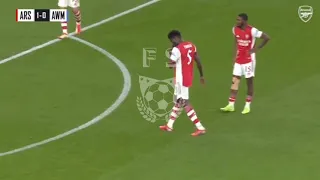 Arsenal vs Afc Wimbledon ( 3 0 )  Lacazette, Smith Rowe, Nketiah | HIGHLIGHT