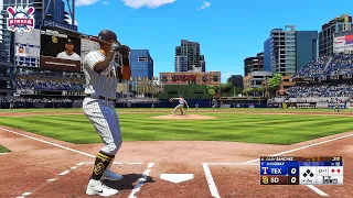 MLB The Show 23 Texas Rangers vs San Diego Padres - Gameplay PS5  60FPS HD