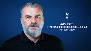 ANGE POSTECOGLOU'S FIRST INTERVIEW AS TOTTENHAM HOTSPUR HEAD COACH