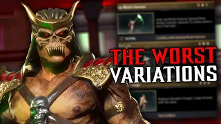 Using the WORST VARIATIONS against ALL VIEWERS... - Mortal Kombat 11