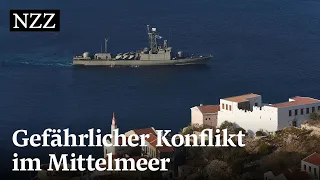 Warum sich Griechenland und die Türkei im Mittelmeer streiten | NZZ