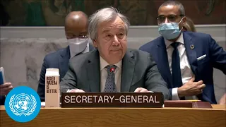 UN Secretary-General on Sea-level Rise - Security Council | Climate Action | United Nations