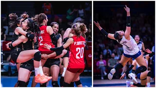 TOP 20 Craziest Moments by Thailand Volleyball Team | Women's VNL 2022