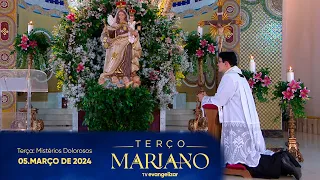 Terça-Feira: Mistérios Dolorosos | Terço Mariano com @PadreManzottiOficial | 05/03/24