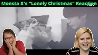 Two Monbebes reacting to Monsta X - 그놈의 크리스마스 (Lonely Christmas) | A Monsta X Reaction