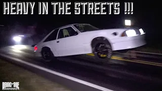 TWIN TURBO COYOTE SWAP FOXBODY CLEARED FOR BLAST OFF ON THE STREET !!!