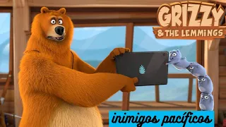 grizzy e os lemingues/inimigos pacíficos