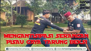 CARA MENGANTISIPASI SERANGAN PISAU GAYA TARUNG BEKSI