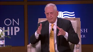 Secretary James Mattis on how he would approach the crisis in Ukraine