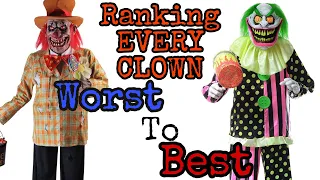 Ranking Every Spirit Halloween Clown From Worst To Best (1k Sub Special) | Spirit Halloween