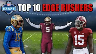 The 10 Best EDGE Rushers in the 2024 NFL Draft