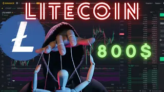 LTC прогноз Litecoin криптовалюта лайткоин растёт до 800$ ?