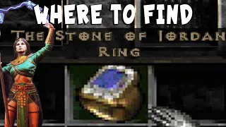 Where to Find Stone of Jordan Ring in Diablo 2 / Resurrected D2R