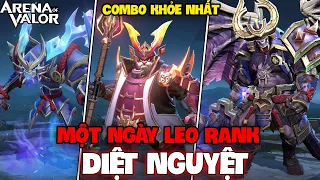 VUX MỘT NGÀY LEO RANK VỚI BIỆT ĐỘI DIỆT NGUYỆT COMBO KHỎE NHẤT LIÊN QUÂN MOBILE