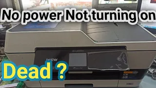 NO POWER NOT TURNING ON Mfc J6520DW,3520DW,5335DWJ6920
