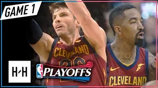 JR Smith & Kyle Korver Full Game 1 Highlights Cavs vs Raptors 2018 Playoffs ECSF - TOO HOT!