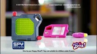 McDonald’s AU | Spy Gear & Totally Spies (Happy Meal) 2007