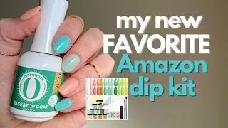 Azure Beauty dip powder kit review | Amazon finds