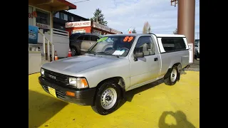 1989 Toyota Pickup Walkaround - Super America Inc.