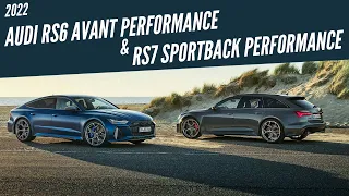 2022 Audi RS6 Avant Performance and RS7 Sportback Performance | AUTOBICS