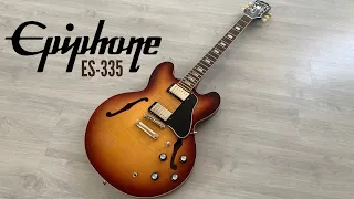 Epiphone ES-335 "Inspired by Gibson": 1 MONTH REVIEW