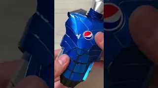 "How I Built My Own Pepsi Can Armor Suit - Pepsiman Inspired DIY Project" #shorts #art #diy #craft