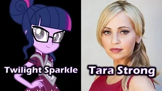 Characters and Voice Actors - MLP: Equestria Girls - Friendship Games