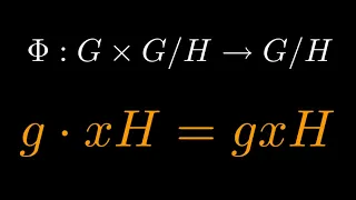 Group Theory Lecture 7.4 Coset Action